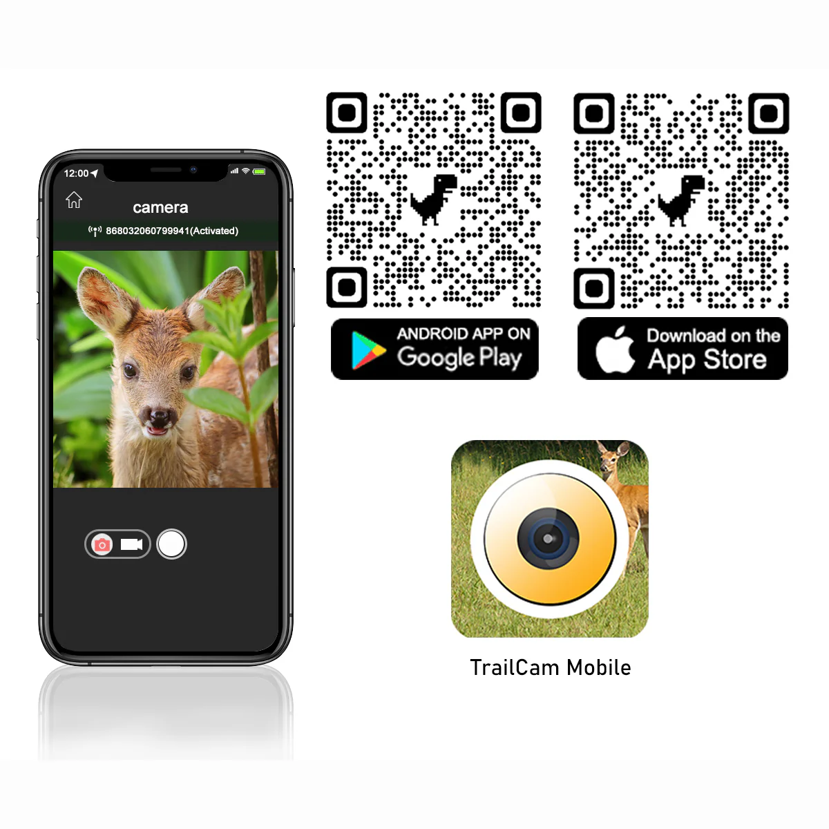 Bundle 4G LTE Cellular Trail Camera 32MP 1296P with SIM Card & 32G SD and Solar Panel Sends Picture to Cell Phone | A390G Red - Image 16