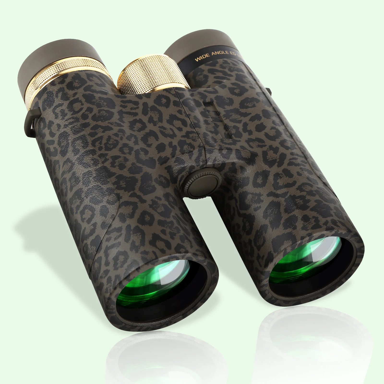 Folgtek Binoculars Adults Telescopes with 12x42 HD Glasses Large Viewangle with Clear Low Night Vision IPX7 Waterproof Multi Coated Field for Outdoor Observation, Camping, Hunting