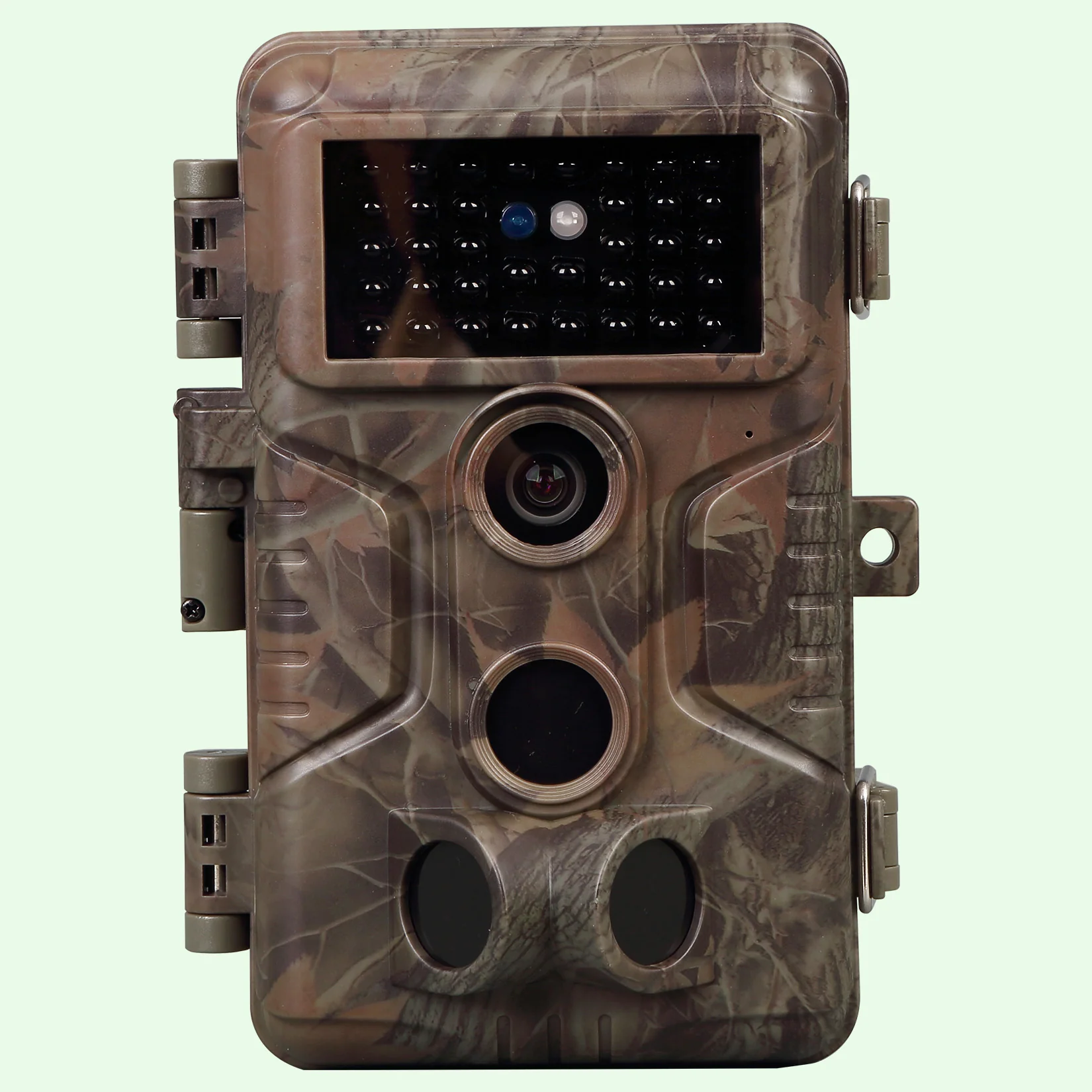 Folgtek Professional Game & Trail Cameras, 64MP 1296P MP4 Video Deer Cam 0.1S Trigger 100ft Night Vision Motion Activated Waterproof IP66 for Outdoor Wildlife Hunting & Home Farmlalnd Surveillance