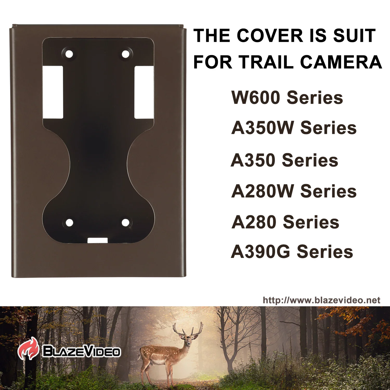 Game Trail Camera Safe Security Protective Metal Case & Box for Blazevideo & Gardepro - Image 12